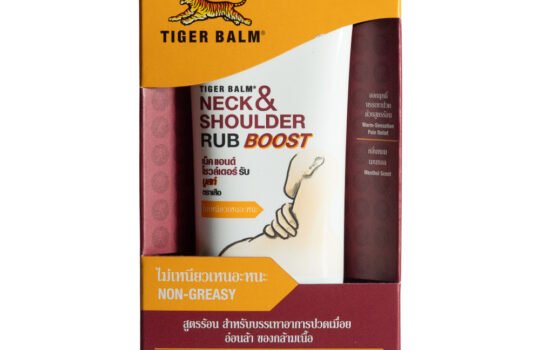 Tiger Balm Neck & Shoulder Rub Boost balzamas kaklui ir pečiams