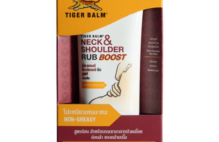 Tiger Balm Neck & Shoulder Rub Boost balzamas kaklui ir pečiams