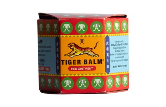 Tiger Balm Red Ointment tigro balzamas nuo raumenų skausmo