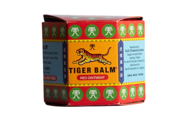 Tiger Balm Red Ointment tigro balzamas nuo raumenų skausmo