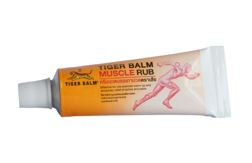 Tiger Balm Muscle Rub kremo pakuotė